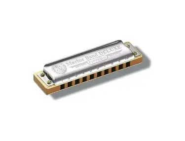 Hohner M2005BX-EF Marine Band Deluxe Harmonica - Key of Eb
