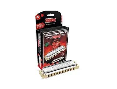 Hohner M2011BXL-C Marine Band Thunderbird Harmonica - Key of Low C