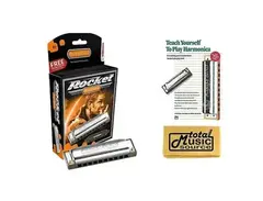Hohner M2013BX-Bb Progressive Series Rocket Harmonica - Key of Bb main image