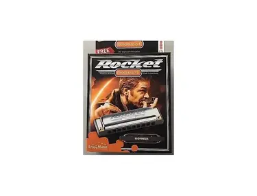 Hohner M2013BX-D Progressive Series Rocket Harmonica - Key of D