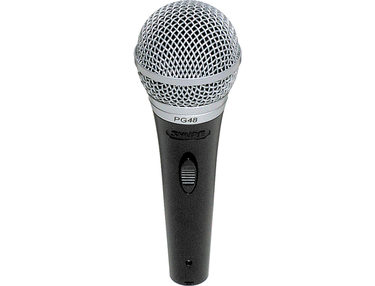 Shure PG48 Cardioid Dynamic Handheld Microphone