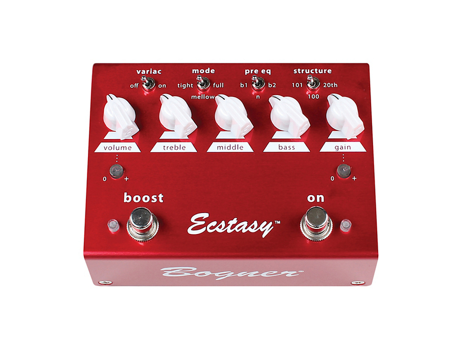 Bogner Ecstasy Red Overdrive/Boost Guitar Effects Pedal - Best Deals,  Reviews, & Pro Users | Equipboard