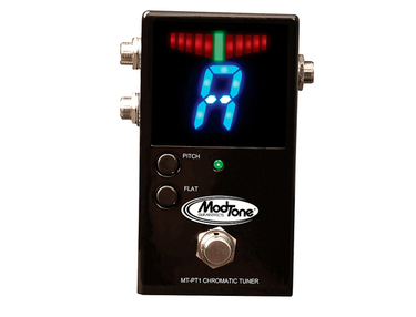 Modtone MT-PT1 Professional Chromatic Tuner Pedal Black