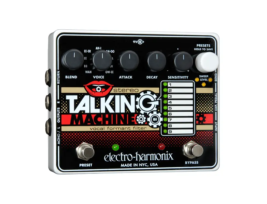 Electro-Harmonix Stereo Talking Machine Vocal Formant Filter