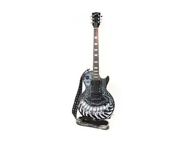 Gibson "Chrome Bone Les Paul