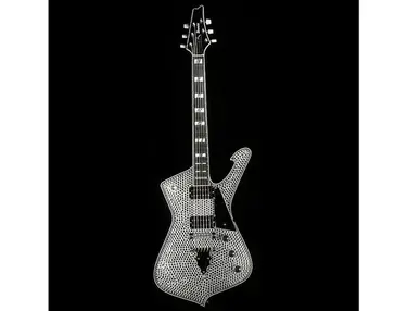 Ibanez PS1DM Paul Stanley Signature Rhinestone Iceman