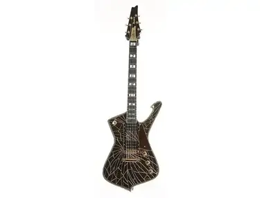 Ibanez PS4CM Paul Stanley Signature Cracked Mirror Iceman
