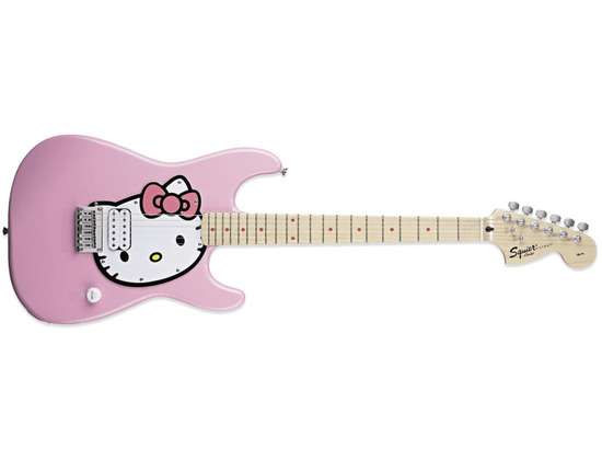 Squier Hello Kitty Stratocaster - ranked #3240 in Solid Body Electric  Guitars | Equipboard