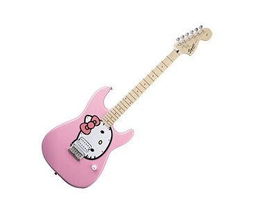 Squier Hello Kitty Stratocaster Pink
