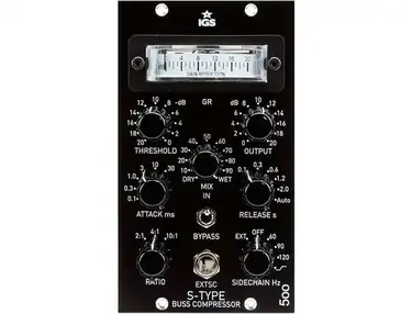 IGS Audio S-Type VU 500 Series Stereo Buss Compressor Module