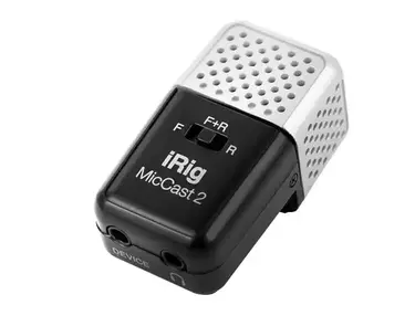 IK Multimedia iRig Mic Cast 2 Mobile Voice Recording Microphone