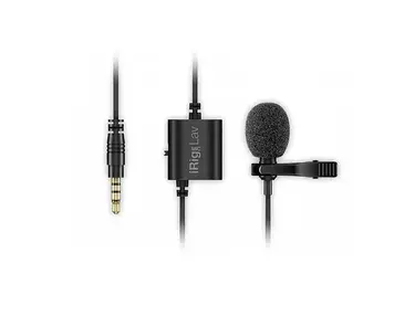 IK Multimedia iRig Mic Lav Mobile Condenser Lavalier Mic