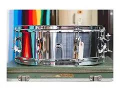 INDe 5.5x15" Stainless Steel Snare Drum main image