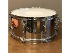 INDe 6.5x14" Stainless Steel Snare Drum main image