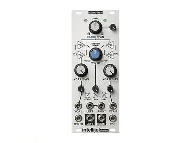 Intellijel Azimuth II Dual VCA / Pan / Balance / Crossfade / Stereo Enhancer Eurorack Synth Module