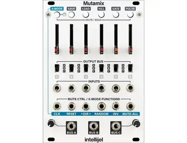 Intellijel Mutamix 6 Channel Audio / CV Mixer Eurorack Synth Module