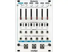 Intellijel Mutamix 6 Channel Audio / CV Mixer Eurorack Synth Module main image