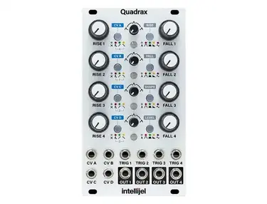 Intellijel Quadrax Quad Function Generator Eurorack Synth Module
