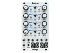 Intellijel Quadrax Quad Function Generator Eurorack Synth Module main image