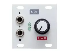 Intellijel Stereo Line Out 1U Stereo Line Output Eurorack Synth Module main image