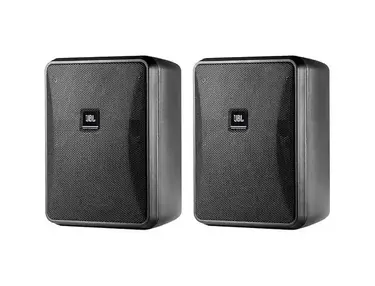 JBL Control 25-1 Compact 2-Way Indoor/Outdoor Passive Surface-Mount Loudspeakers (Pair)