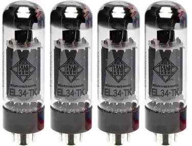 Telefunken EL34-TK Black Diamond Series Power Tubes