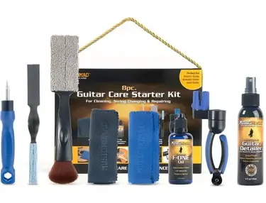 MusicNomad 8-pc. Guitar Care Starter Kit