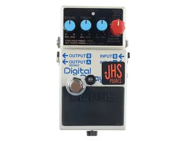 JHS Boss DD-7 Delay with "Dual Mode" and "Analog Tone" Mods