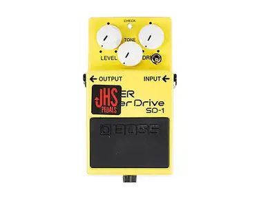 JHS Boss SD-1 Super Overdrive with "Trans-Am" Mod
