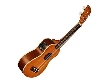 Kala KA-SE Mahogany Series Soprano Ukulele with EQ