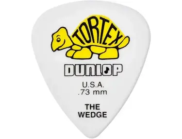 Dunlop Tortex Wedge 0.73mm Guitar Picks