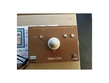 Kush Audio Main Gain Class-A Active Stereo Monitor Controller