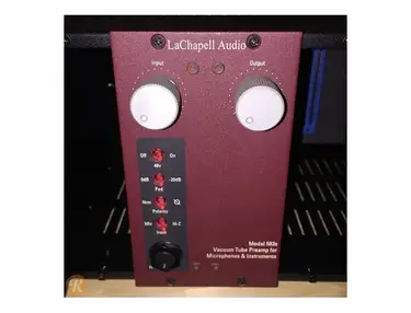 LaChapell Audio 583s 500 Series Vacuum Tube Mic Preamp Module