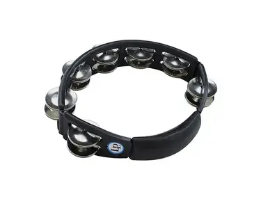 LP LP150 Cyclops Handheld Tambourine w/ Double-Row Steel Jingles