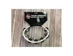 LP LP152 Cyclops Handheld Tambourine w/ Double-Row Steel Jingles main image