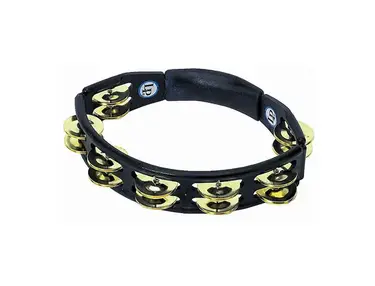 LP LP170 Cyclops Handheld Tambourine w/ Double-Row Brass Jingles