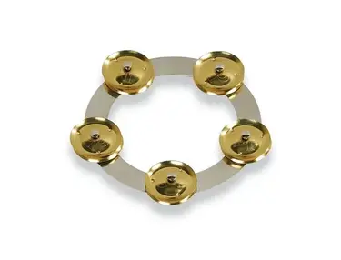 LP LP3806SBS 6" Tambo-Ring with Brass Jingles