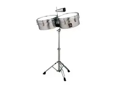 Latin Percussion LPA256 Aspire Series 13" / 14" Timbale Set w/ Stand main image