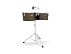 Latin Percussion M258 Matador Series 14" / 15" Barrio Deep Timbales w/ Stand main image