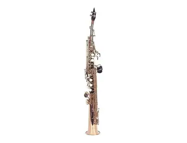 Lauren LSS100 Student Bb Brass Soprano Sax Outfit w/ Case