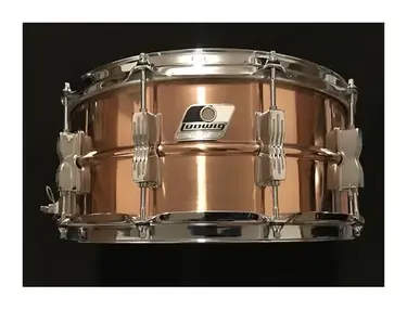 Ludwig 6.5x14" LM306 Rocker Bronze Snare Drum