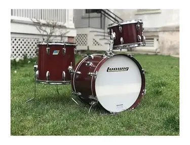 Ludwig Bop Outfit 8x12 / 14x14 / 14x18" Drum Set (3-Ply) 1970s