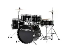 Ludwig Junior Outfit 5x8 / 5x10 / 10x13 / 10x16 / 4x12" Drum Set with Hardware and Cymbals main image