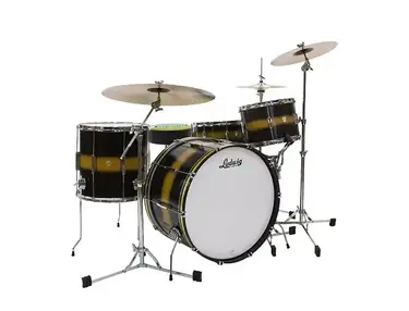 Ludwig L6143LX Club Date USA Pro Beat Outfit 13 / 16 / 24" 3pc Shell Pack