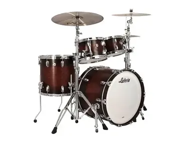 Ludwig L7462 Classic Oak Studio Outfit 7x10 / 8x12 / 16x16 / 16x22" Drum Set