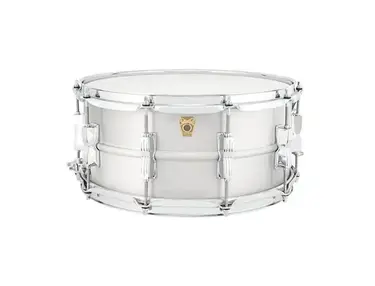 Ludwig LA654BM Acrolite 6.5x14" 10-Lug Aluminum Snare Drum with P86C Strainer