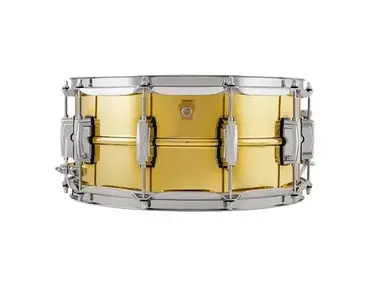 Ludwig LB403 Super Brass Reissue 6.5x14" Snare Drum