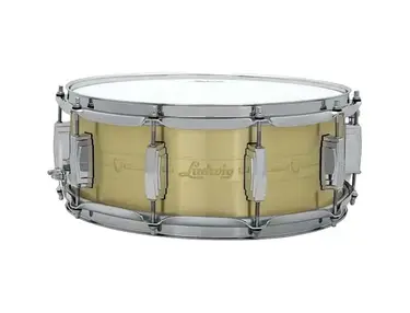 Ludwig LBR5514 Heirloom Brass 5.5x14" Snare Drum with Imperial Lugs