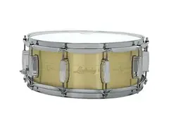 Ludwig LBR5514 Heirloom Brass 5.5x14" Snare Drum with Imperial Lugs main image