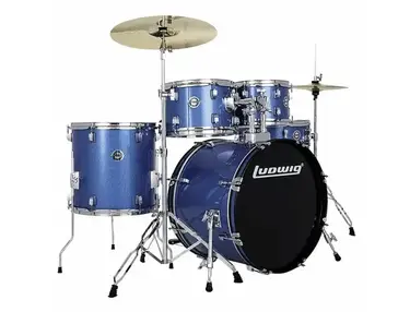 Ludwig LC190 Accent 10 / 12 / 14 / 20 / 5x14" Fuse Drum Set with Cymbals